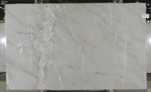Bianco Pearl/Bianco Superiore 3cm Quartzite #42203 (129×79) Group H