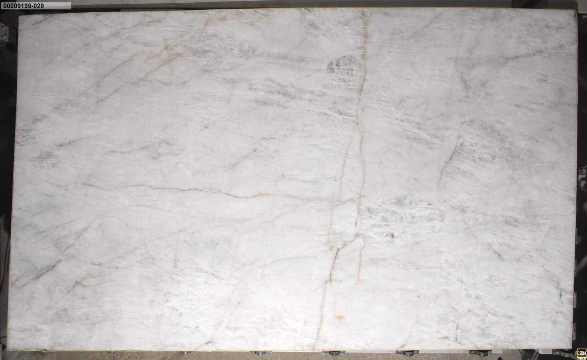 Crystal White 3cm Polished Quartzite #9199 (131×79) Group Exotic