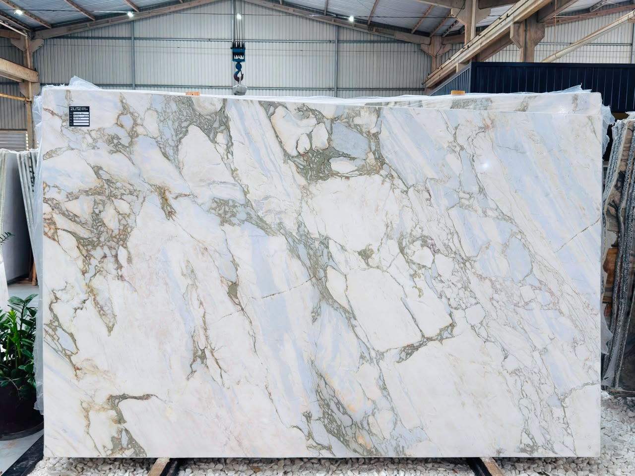 ***NEW ARRIVAL*** Macchia Oro 2cm Polished Marble/Dolomite (Bundle 2) #33 (125×77) Group J